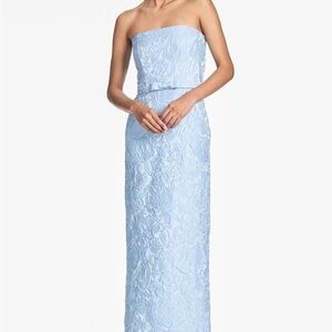 Sachin + Babi Blue Strapless Gown for Weddings